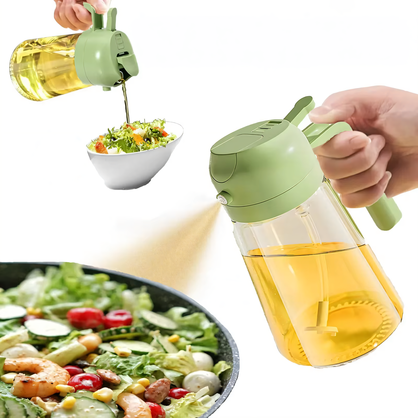 Dispensador de Aceite en Spray para Cocina